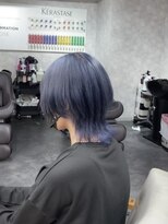 ティアム 渋谷店(Tiam shibuya)&nbsp;ハイライト/マッシュパーマ/ウルフ/アッシュブラック/渋谷駅