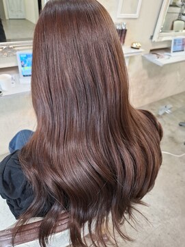 チャプター 那覇店(chapter) ピンクベージュ　初カラーダブルカラー