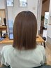 【乾かすだけでツヤ髪、叶います】髪質改善縮毛矯正+似合わせカット