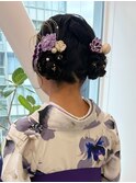 袴着付け/袴/卒業式着付け/着物/袴着付/袴ヘア