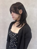 ミレバイジェニー (mirae by geny) より小顔になれる後れ毛とレイヤーカット ハッシュカット r