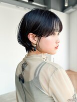 アルバム 池袋(ALBUM)&nbsp;レイヤーカットアッシュブラックニュアンスカラー_F20294