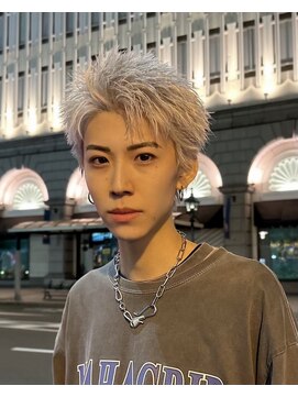オーシャントーキョー 原宿(OCEAN TOKYO) メンズ短髪スパイキーショートアップバング