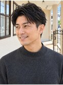 【98.朝のセットが、驚くほど一瞬で終わる◎メンズカット】