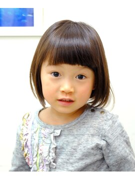 キュアキュア(Cure2) アゴの高さが可愛い♪お子様ボブ☆毎日のセットも簡単◎