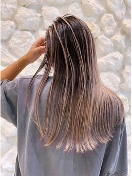 モアナ バイ ヘッドライト 駒沢大学店(Moana by HEADLIGHT) デザインカラーアッシュでイメチェン♪学割U24☆大人かわいい