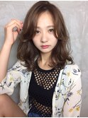 ミラーカット　ハートラインレイヤー　フェザーレイヤー