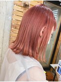 ペールピンク×ペールオレンジ