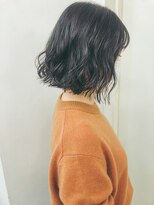 ラパンセヴェール(LA PENSEE VERT)&nbsp;ボブ×重軽ウェーブ