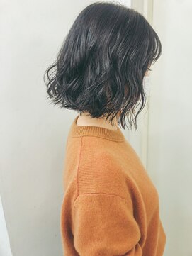 ラパンセヴェール(LA PENSEE VERT) ボブ×重軽ウェーブ