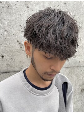 フィフス(fifth) 黒髪マッシュサイドグラデーションソフトツイストストリート