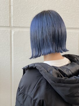 クラウドヘアー 東照宮店 切りっぱなしボブ