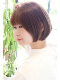 【I.】乾かすだけで治る前下がりショートボブ　川口