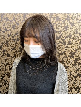 ヘアー コパイン(HAIR COPAIN) ブルージュ/暗染カラー/グレージュ[熊本/上通り/髪質改善]