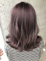 ヘアーブランド ジン フィール(HAIR BRAND Jin feel) ラベンダーグレージュ【松山美容室】