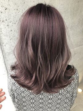 ヘアーブランド ジン フィール(HAIR BRAND Jin feel) ラベンダーグレージュ【松山美容室】