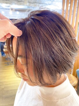 リノショアーズ ショウナン 辻堂店(RinoShores SHONAN) 【Rinoshores】涌井翔外国人風カラーショート小顔ボブ