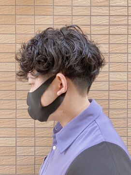 アンティーカ バイ エレノア(Antica by eleanor) メンズショートマッシュ【パーマスタイル】