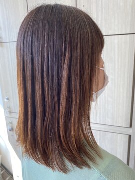 エス ハート オブ ヘアー 名東店(Heart of HAIR) 【ES 佐藤】 Summer Style #19 ナチュラルな仕上がりの縮毛矯正