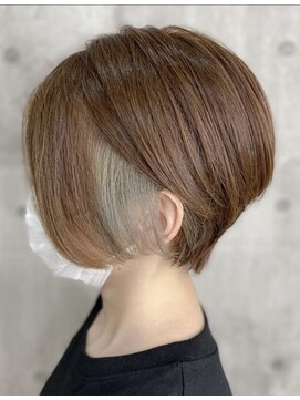 アンラヴェスト(AN LOVEST mashup hs) インナーカラーグレー