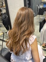 ルーツ(Roots) ヌーディーベージュ×美髪トリートメント（髪質改善）