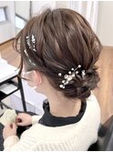 ゆるふわシニヨン