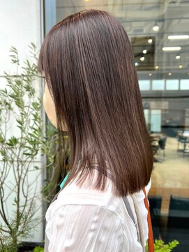 マザー(MOTHER) ダブルカラーミルクティーベージュカラーケアブリーチハイトーン