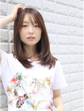 ユートラクト 守口竜田通り店(U-tract) 【U-tract 】チョコレートブラウン☆20代30代40代ミディアム