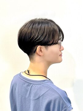 カンゴール サロン トウキョウ セントラル 原宿(KANGOL SALON TOKYO CENTRAL) 毛流れシースルーマッシュ