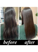 【美髪整形】異次元の最新髪質改善☆シルク酸性ストレート