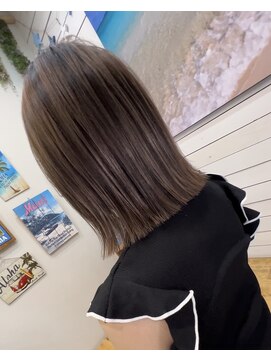 ラニハナクドウ(lanihana.kudo) +＊～ボブ×縮毛矯正【外ハネボブ】～＊+