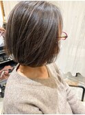 枚方樟葉白髪ぼかし極細ハイライト