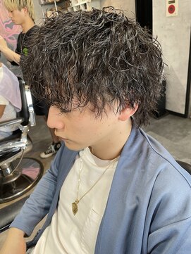 段 モテモテになれるウルフパーマ☆