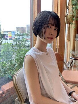 オンカン(onkan) 切りっぱなしボブ／グラデーションボブ