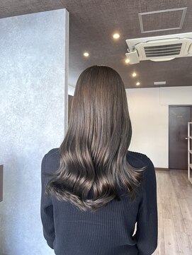 ミニム ヘアー(minim hair) 【minim×りの】オリーブグレージュ