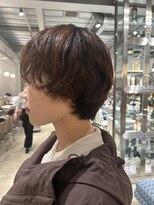 オーガニック リブ 川越(organic+live)&nbsp;マッシュパーマショートパーマスパイラルパーマボーイッシュ女子