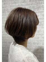 リリスヘアー(Liris hair) 30代40代50代/大分美容室/ひし形ショートカット/白髪染め