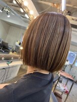 ディエス ヘアデザイン 能見台(diez hair design) 白髪ぼかしハイライト