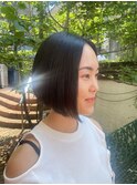 前下がりボブ