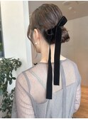 お呼ばれヘアセット