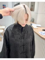 メンズペレ 渋谷(MEN'S PELE)&nbsp;ニュアンスパーマ/韓国マッシュ/スパイキーショート/渋谷