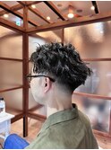 ニュアンスパーマ/韓国マッシュ/スパイキーショート/海浜幕張
