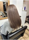 白髪ぼかしミルクティーベージュ
