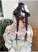 成人式ヘアセット