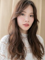 カバーヘア ブリス 志木南口駅前店(COVER HAIR bliss)&nbsp;ミルクティーカラー韓国風巻きデジタルパーマ314X志木30代40代