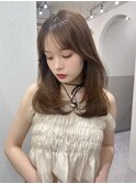 髪質改善＊柔らか透明感ベージュカラー＊美髪【Zina大宮】