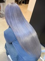 ロイス 神宮前(ROIS)&nbsp;ケアブリーチ/ミルクティーベージュ/髪質改善トリートメント/