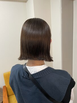 イチエ(icie) ナチュラルストレート×ボブ