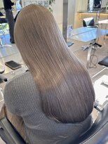 サンクマーケット 渋谷(cinq MARKET) 渋谷ミルクティーベージュハイトーンカラーヘーゼルベージュ韓国