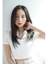 ルフュージュ バイ プロデュース 相模大野店(Refuge by Produce)&nbsp;暗髪/レイヤーカット/長めバング